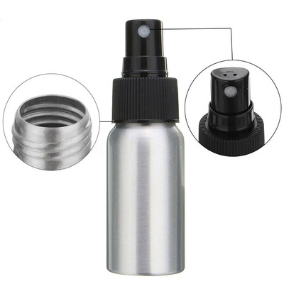 50ml Aluminum Bottle with Mist Sprayer