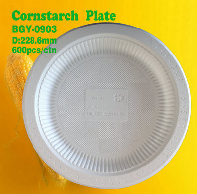 Cornstarch Plate 9inch